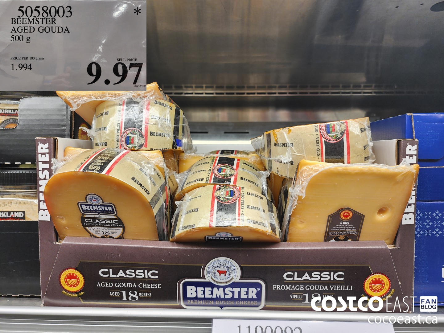 5058003 BEEMSTER AGED GOUDA 500G $9.97