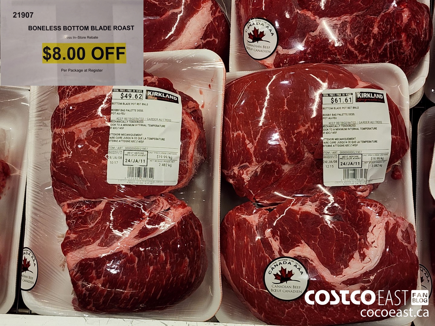 21907 BONELESS BOTTOM BLADE ROAST ($8.00 INSTANT SAVINGS)