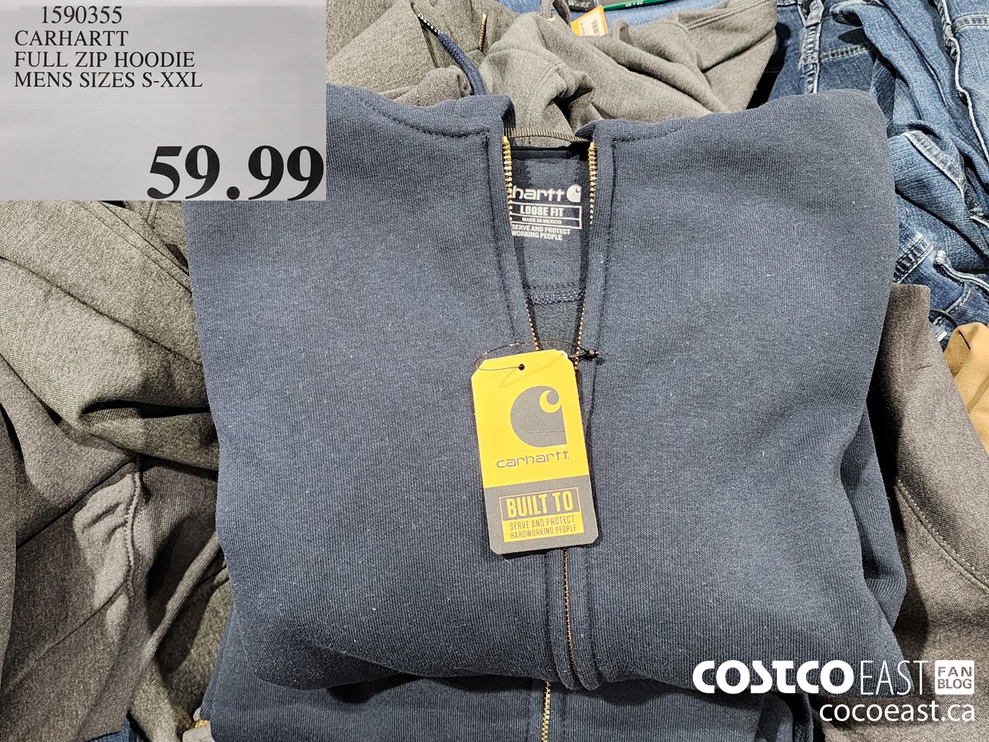 Costco carhartt online hoodie