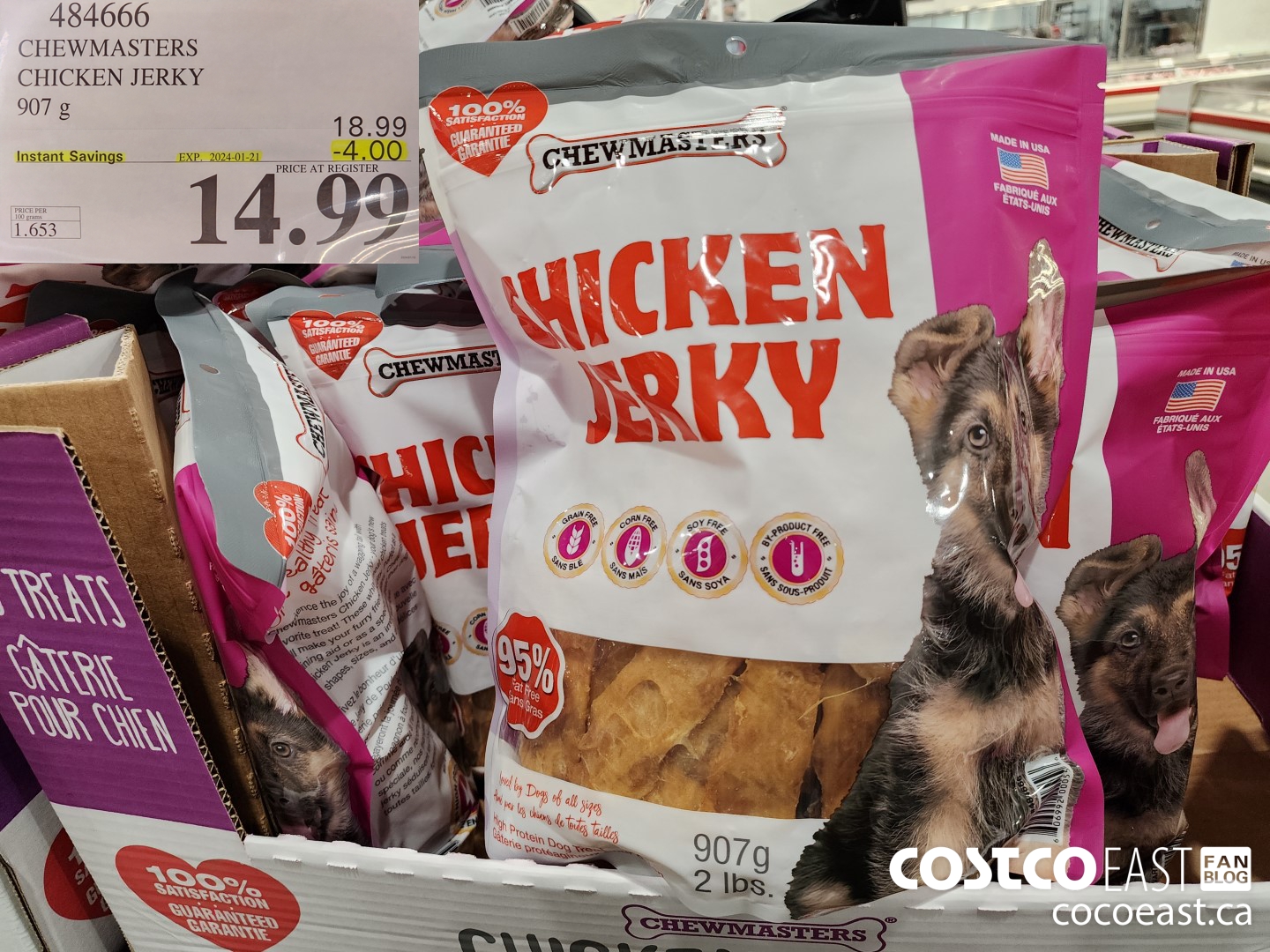 Costco East Pet food, supplies & Bakery Super Post Jan 18 2024 Ontario & Atlantic Canada