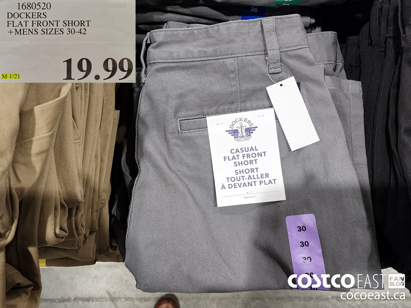 1680520 DOCKERS FLAT FRONT SHORT +MENS SIZES 30-42 $19.99