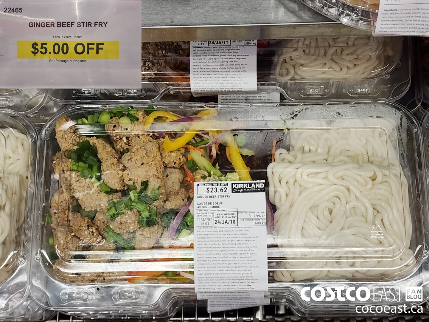 22465 GINGER BEEF STIR FRY ($5.00 INSTANT SAVINGS)