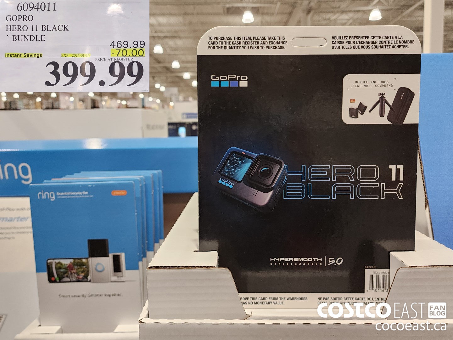 Costco Weekend Sales Jan 12th 14th 2024 Ontario Atlantic Canada   GOPRO HERO 11 BLACK  BUNDLE 20240112 94636 