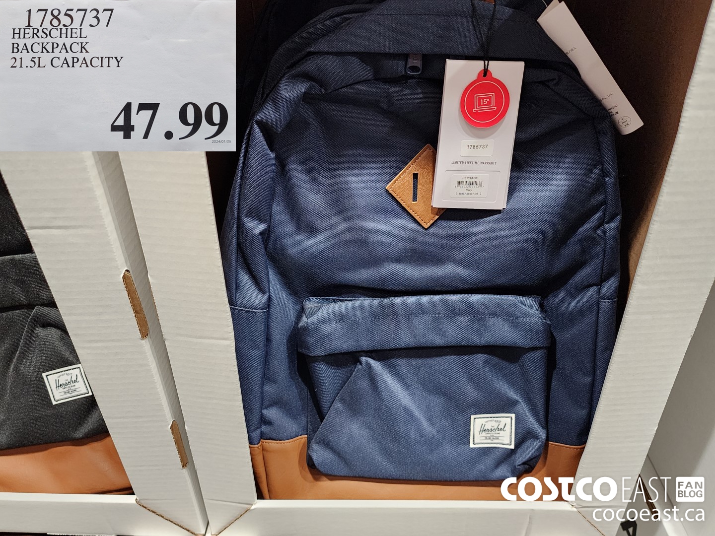 Costco sale herschel backpack