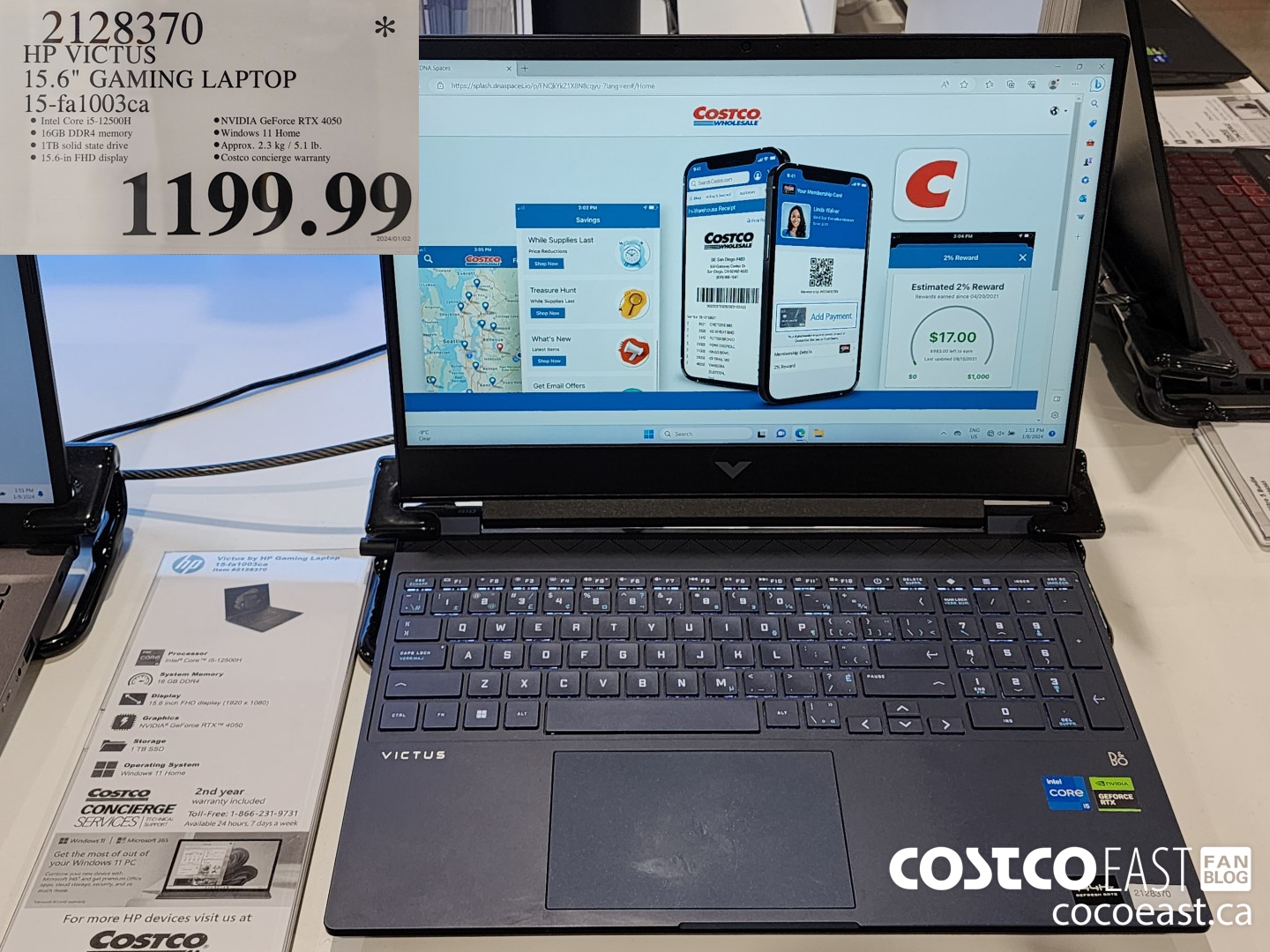 2128370 HP VICTUS 15.6