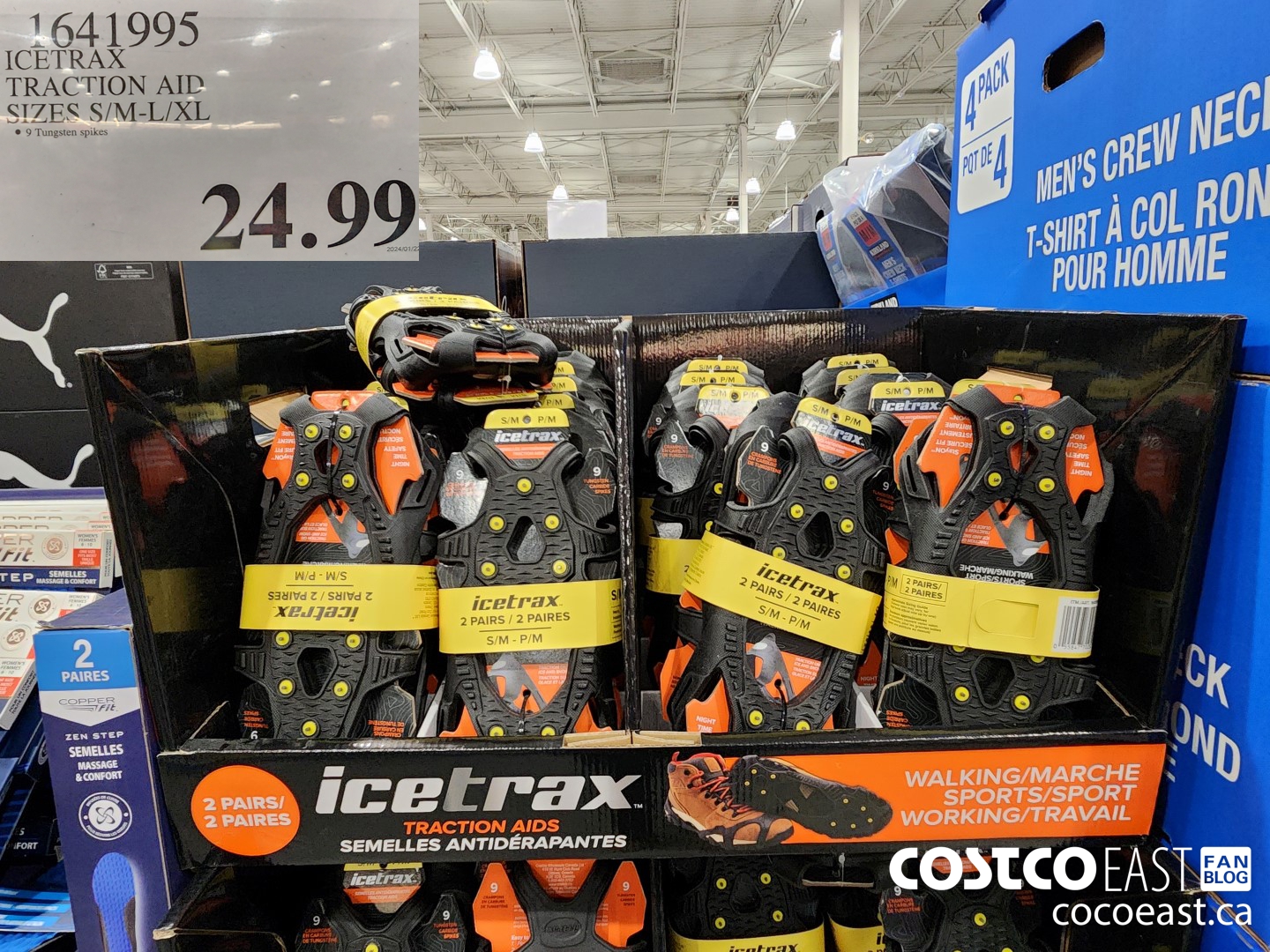 1641995 ICETRAX TRACTION AID SIZES S/M-L/XL $24.99