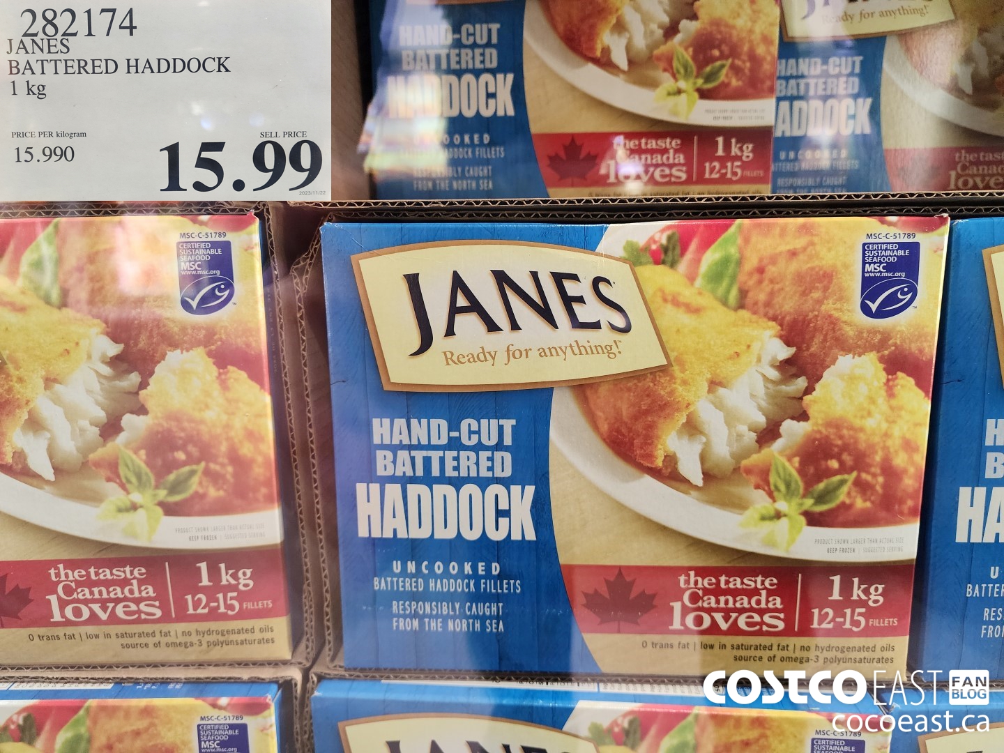 Costco East Freezer & Dairy Super Post Jan 11th 2024 Ontario