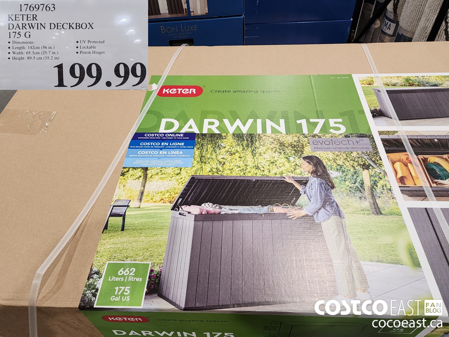 1769763 KETER DARWIN DECKBOX 175 G $199.99