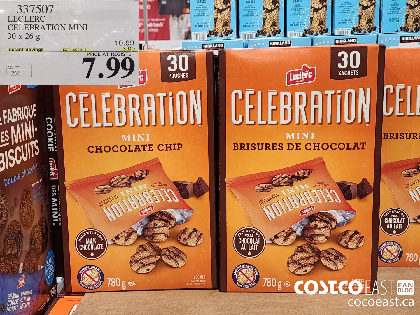 337507 LECLERC CELEBRATION MINI 30 X 26 G ($3.00 INSTANT SAVINGS EXPIRES ON 2024-01-21) $7.99