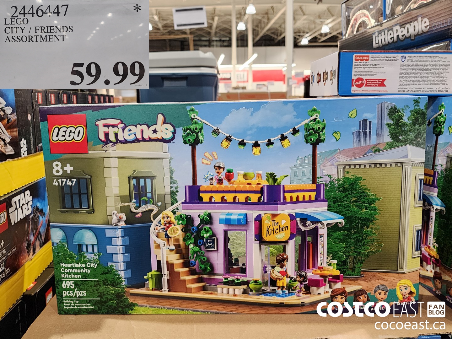 2446447 LEGO CITY / FRIENDS ASSORTMENT $59.99