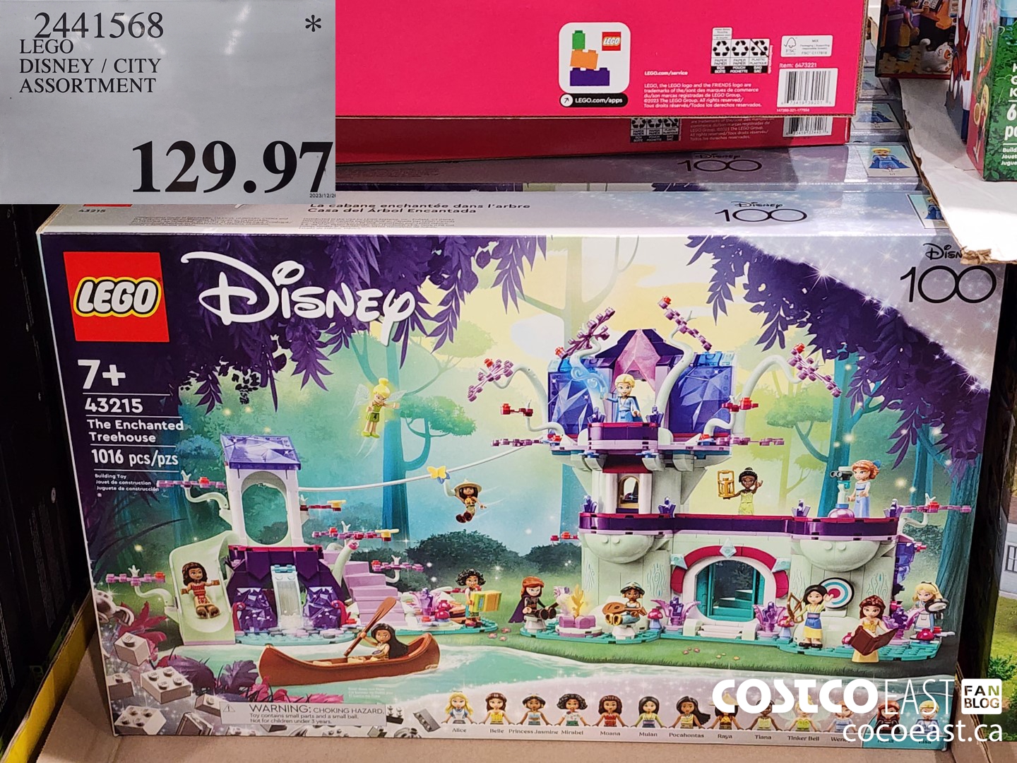 2441568 LEGO DISNEY / CITY ASSORTMENT $129.97