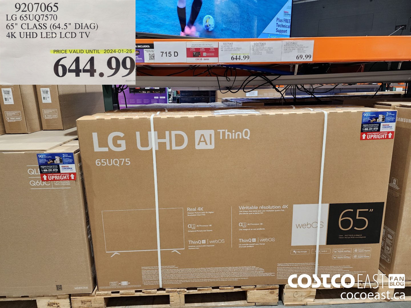 9207065 LG 65 UQ7570 65