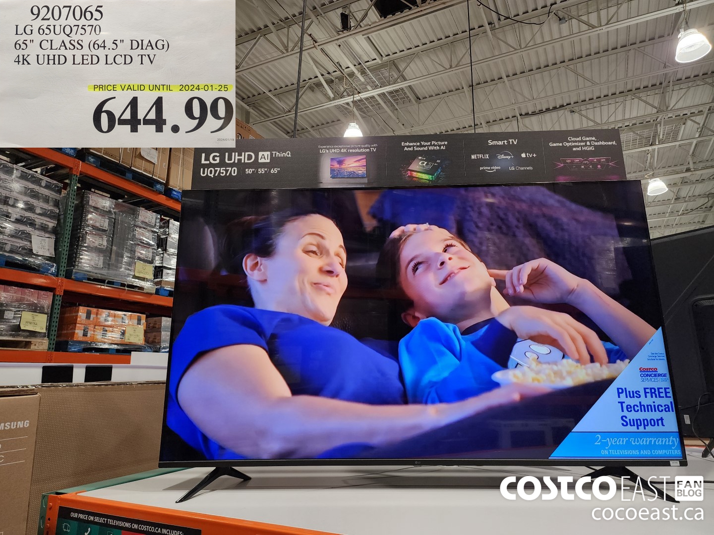 9207065 LG 65 UQ7570 65