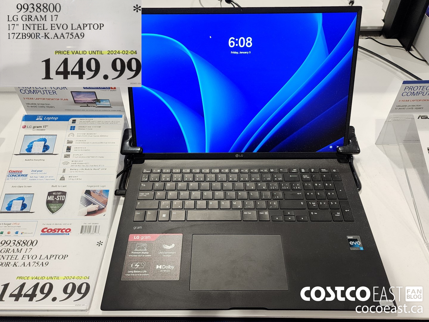 9938800 LG GRAM 17 17