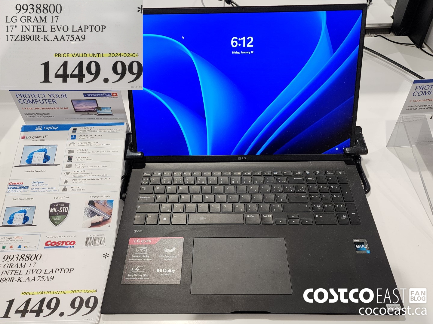 9938800 LG GRAM 17 17