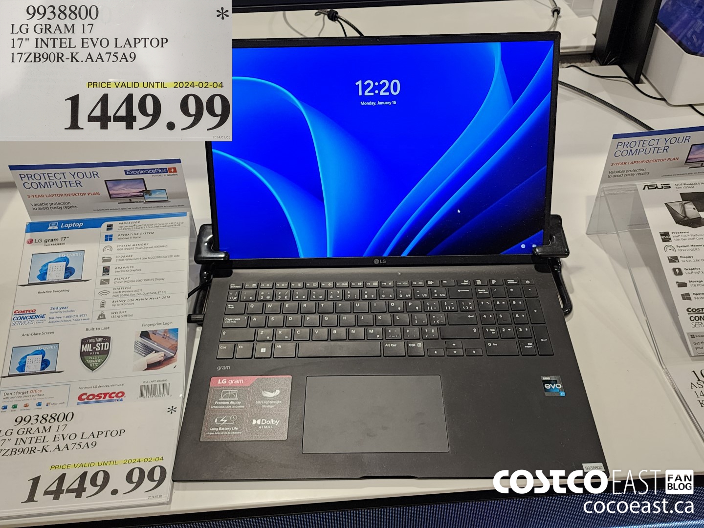 9938800 LG GRAM 17 17