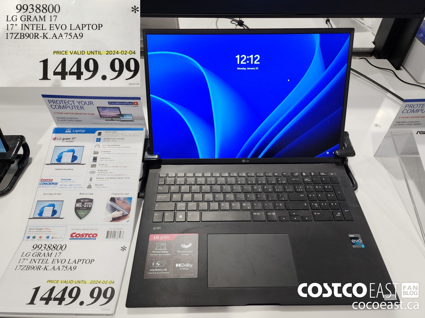 9938800 LG GRAM 17 17