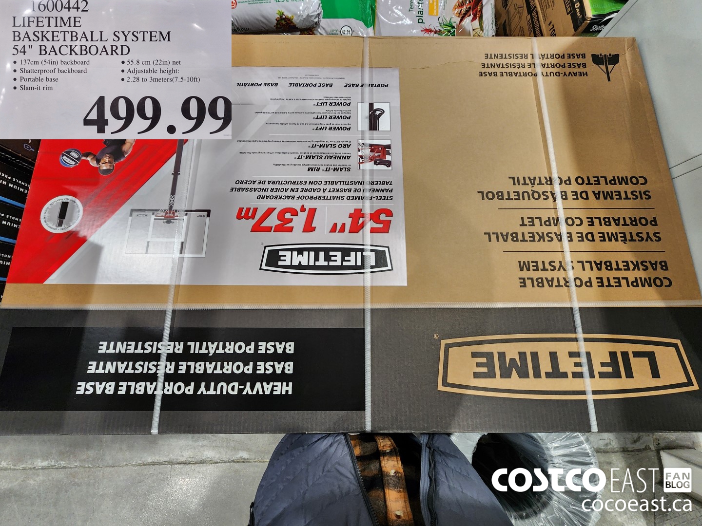 1600442 LIFETIME PRODUCTS BASKETBALL SYSTEM 54