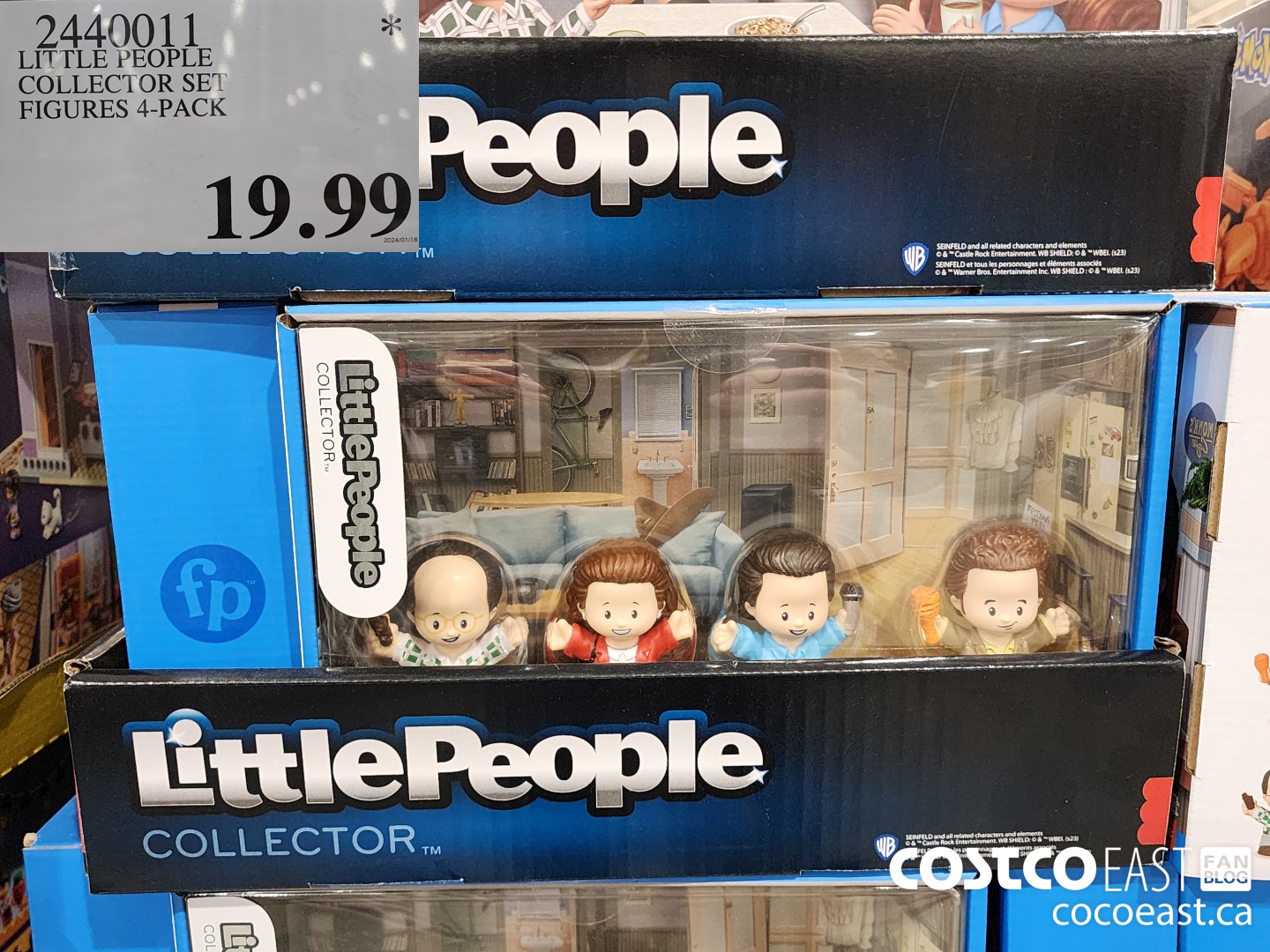 2440011 LITTLE PEOPLE COLLECTOR SET FIGURES 4-PACK $19.99