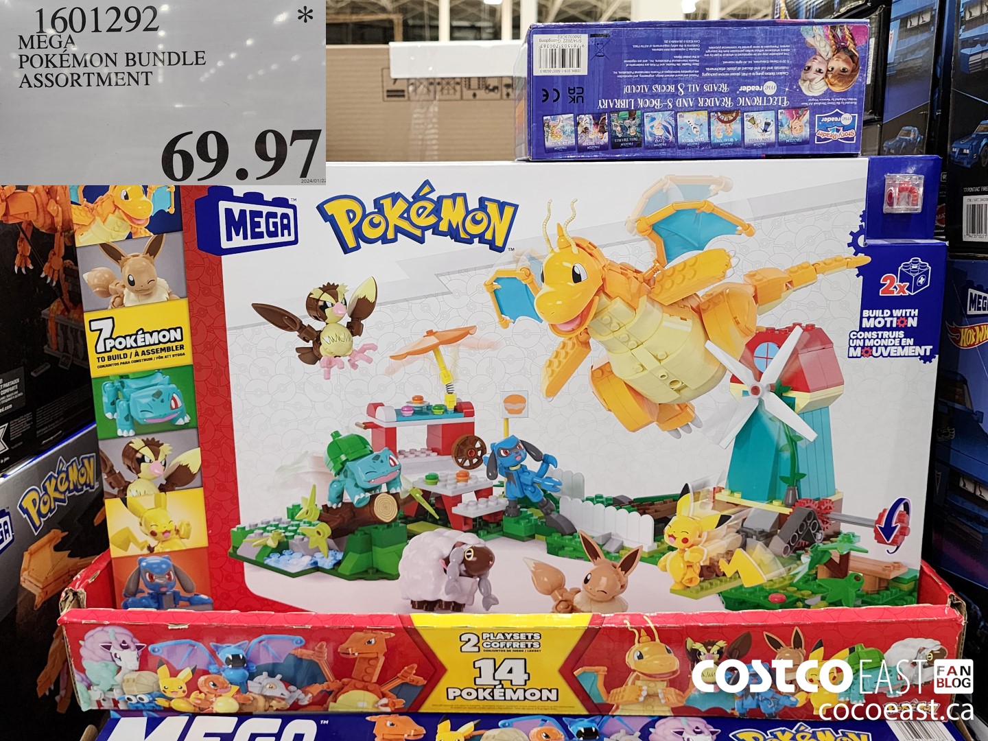 1601292 MEGA POKEMON BUNDLE ASSORTMENT $69.97