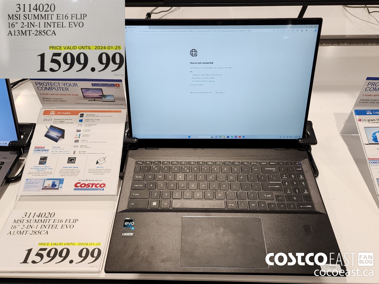 3114020 MSI SUMMIT E16 FLIP 16