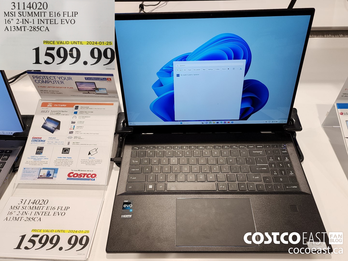 3114020 MSI SUMMIT E16 FLIP 16