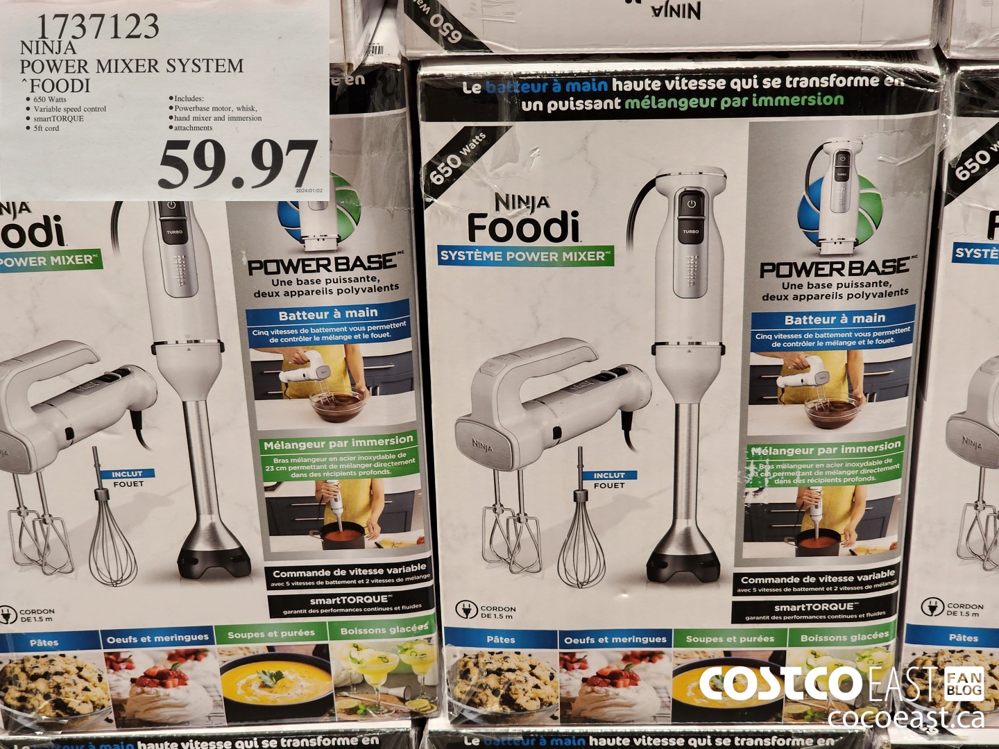 Costco Sales Flyer Sales Jan 2nd 7th 2024 Ontario Atlantic   NINJA POWER MIXER SYSTEM FOODI 20240102 93777 