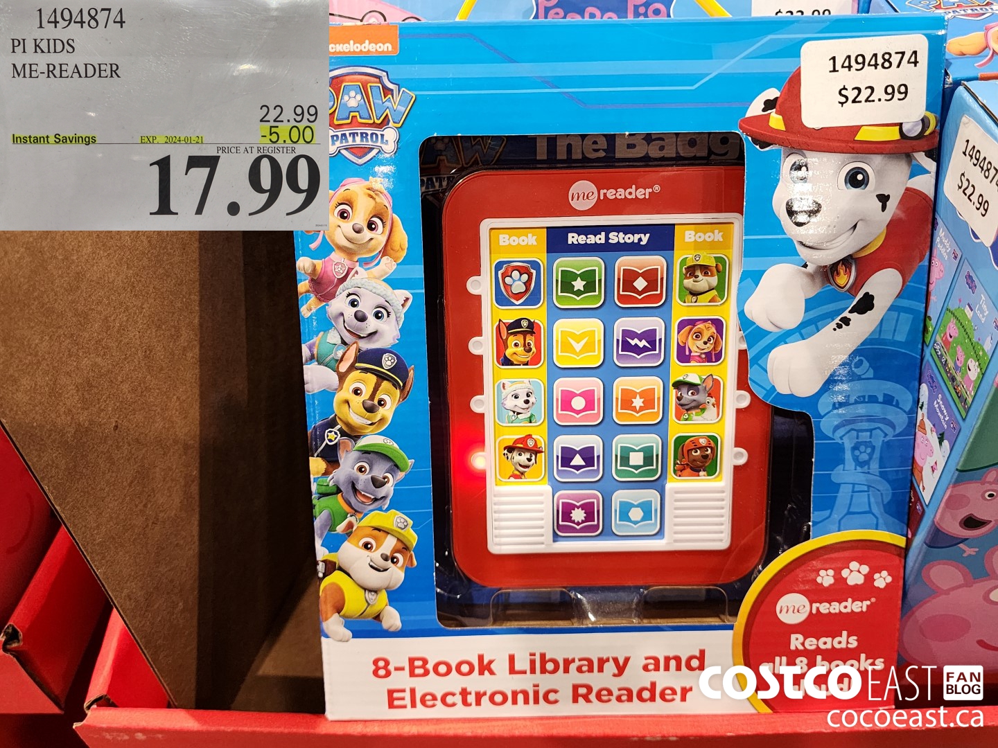 1494874 PI KIDS ME-READER ($5.00 INSTANT SAVINGS EXPIRES ON 2024-01-21) $17.99