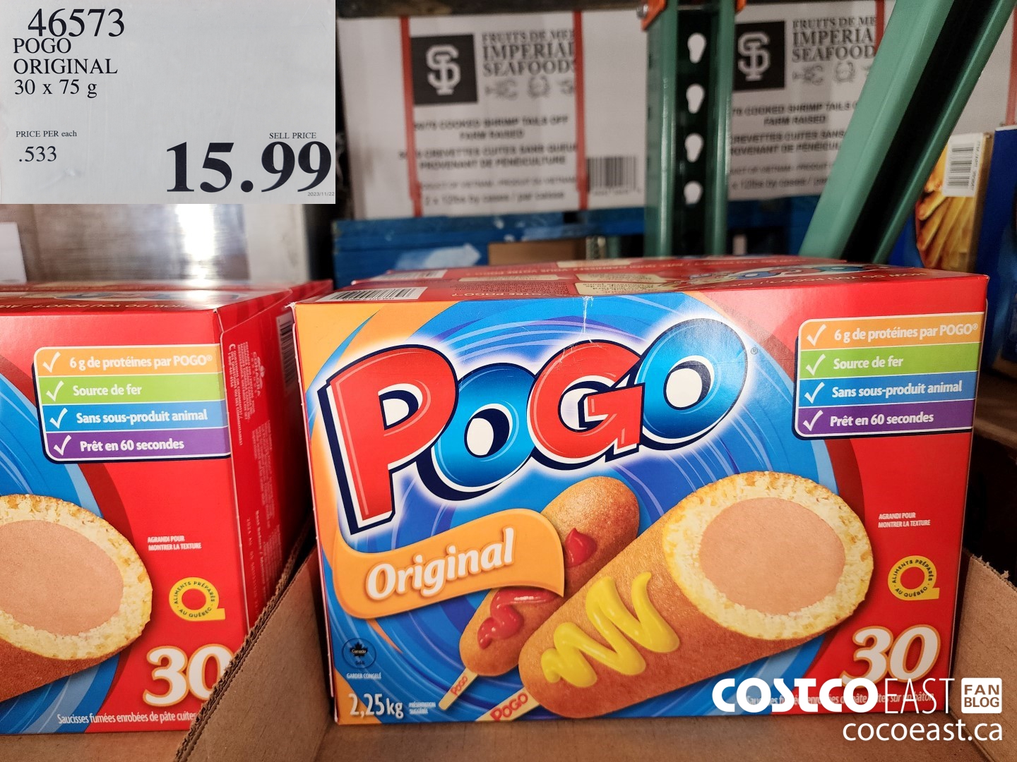 46573 POGO ORIGINAL 30 X 75 G $15.99