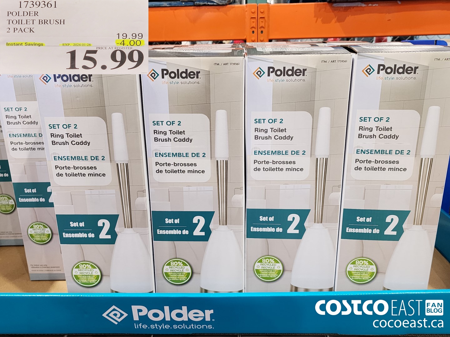 Costco Sales Flyer Sales Jan 2nd 7th 2024 Ontario Atlantic   POLDER TOILET BRUSH 2 PACK 20240102 93725 