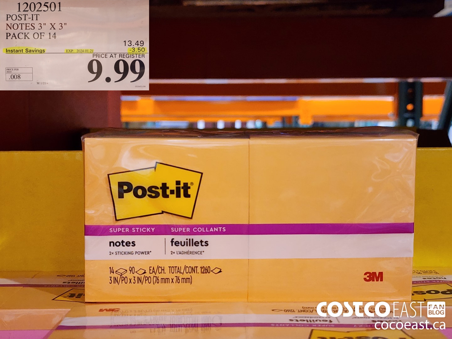 1202501 POST-IT NOTES 3