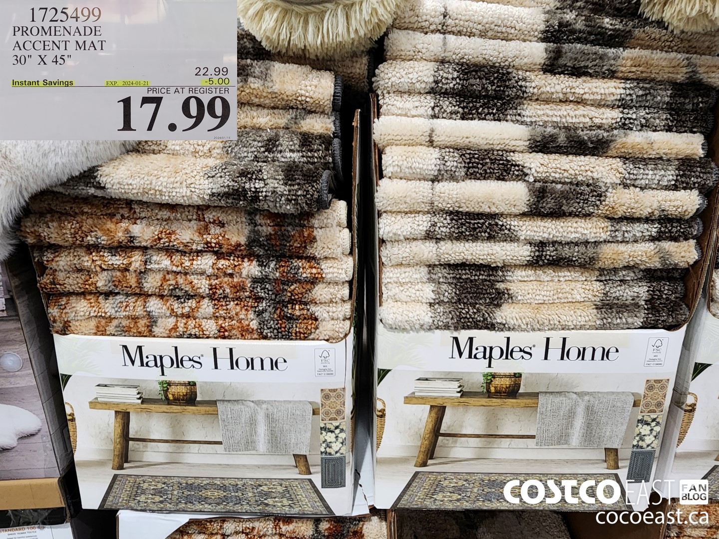 1725499 PROMENADE ACCENT MAT 30