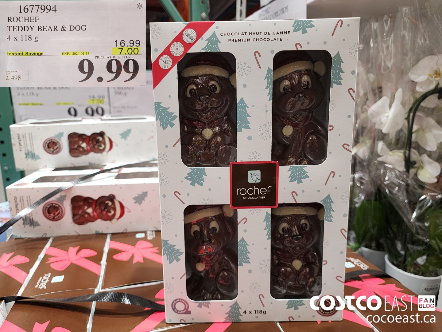 1677994 ROCHER TEDDY BEAR & DOG 4 x 118g ($7.00 INSTANT SAVINGS EXPIRES ON 2024-01-14) $9.99