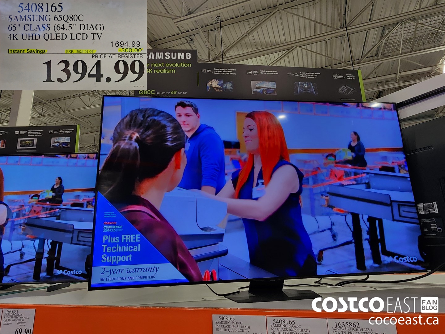 5408165 SAMSUNG 65Q80C 65