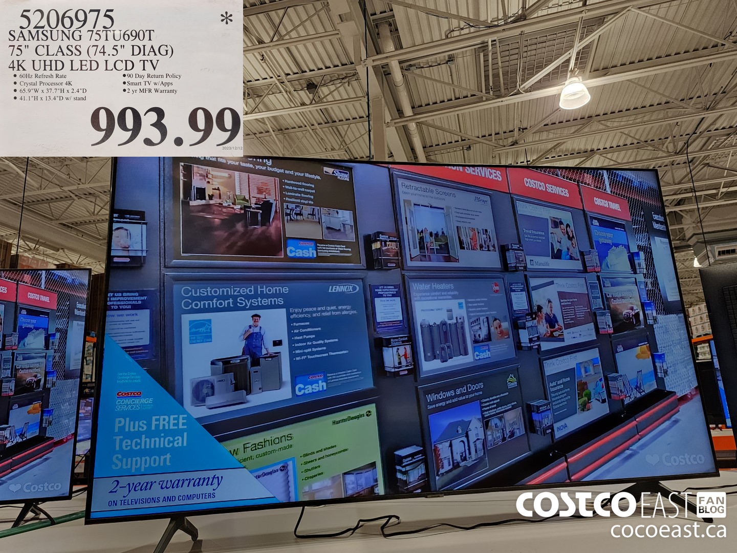 5206975 SAMSUNG 75TU690T 75