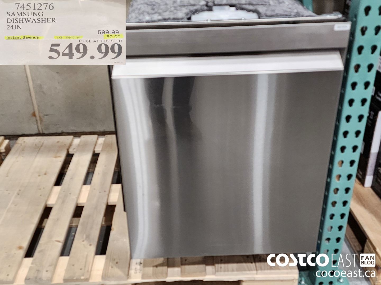 Costco Sales Flyer Sales Jan 2nd 7th 2024 Ontario Atlantic   SAMSUNG DISHWASHER 24IN 20240102 93776 