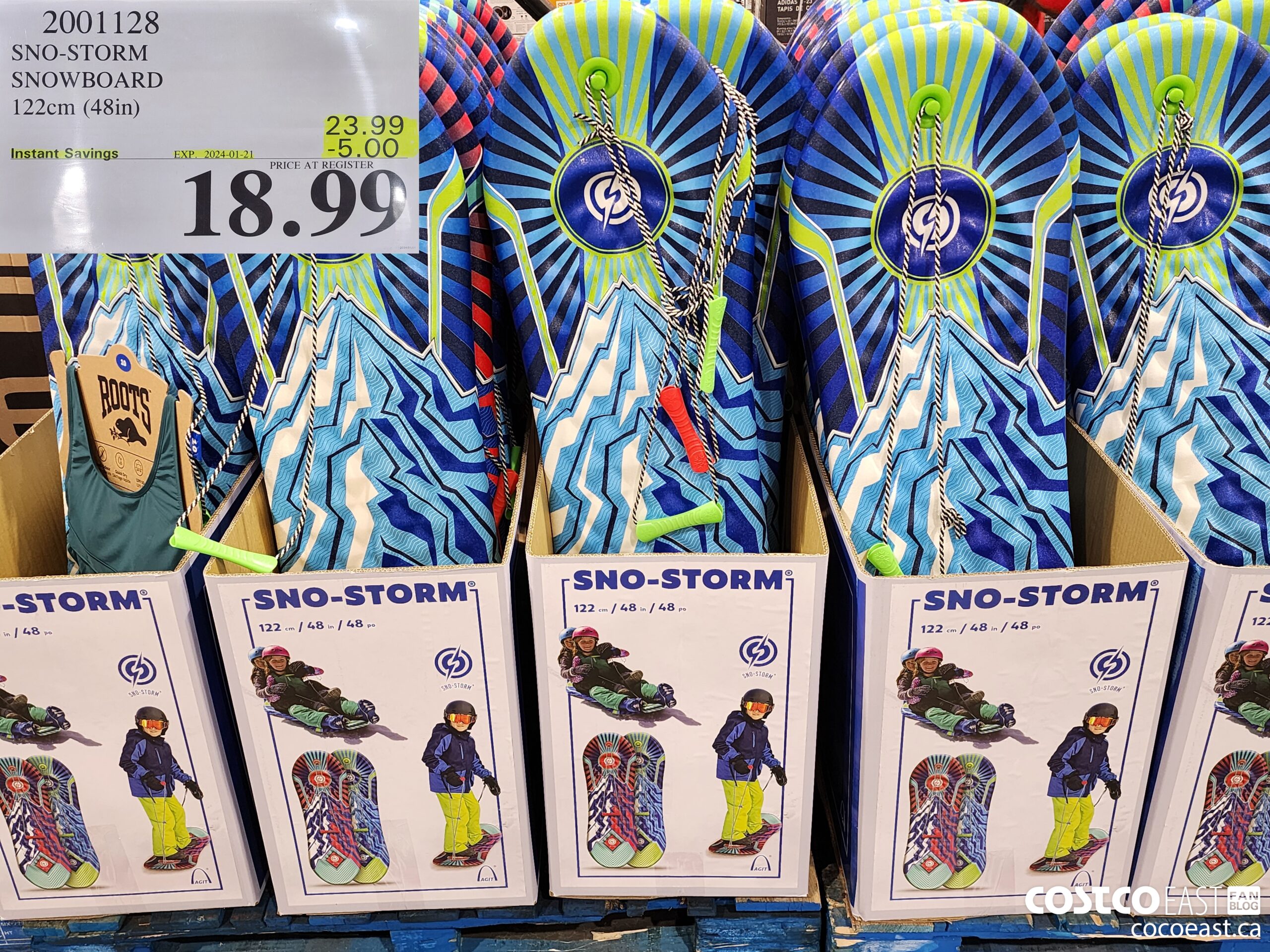 2001128 SNO-STORM SNOWBOARD 122CM (48IN) ($5.00 INSTANT SAVINGS EXPIRES ON 2024-01-21) $18.99