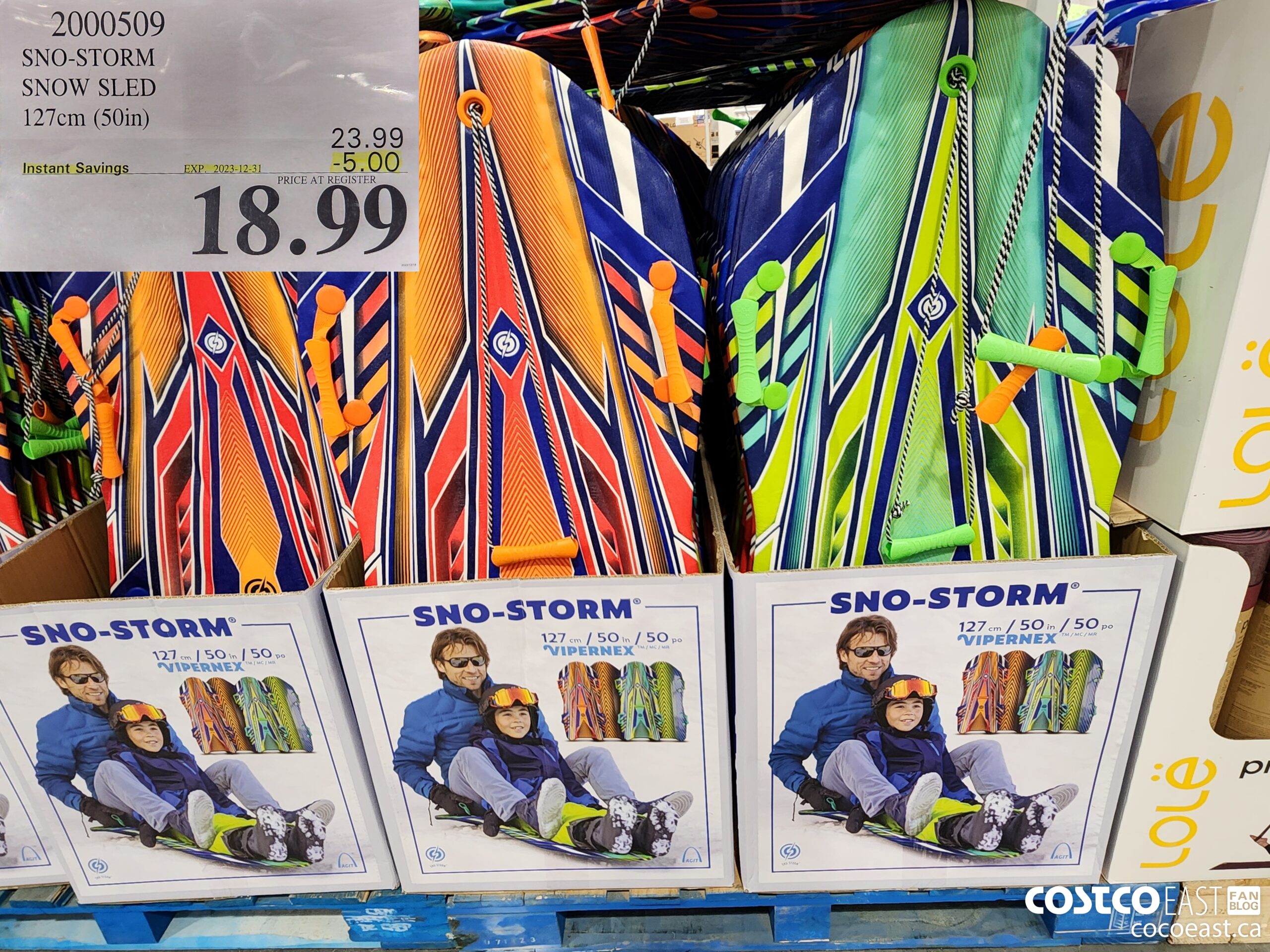 2000509 SNO-STORM SNOW SLED 127 (50IN) ($5.00 INSTANT SAVINGS EXPIRES ON 2023-12-31) $18.99