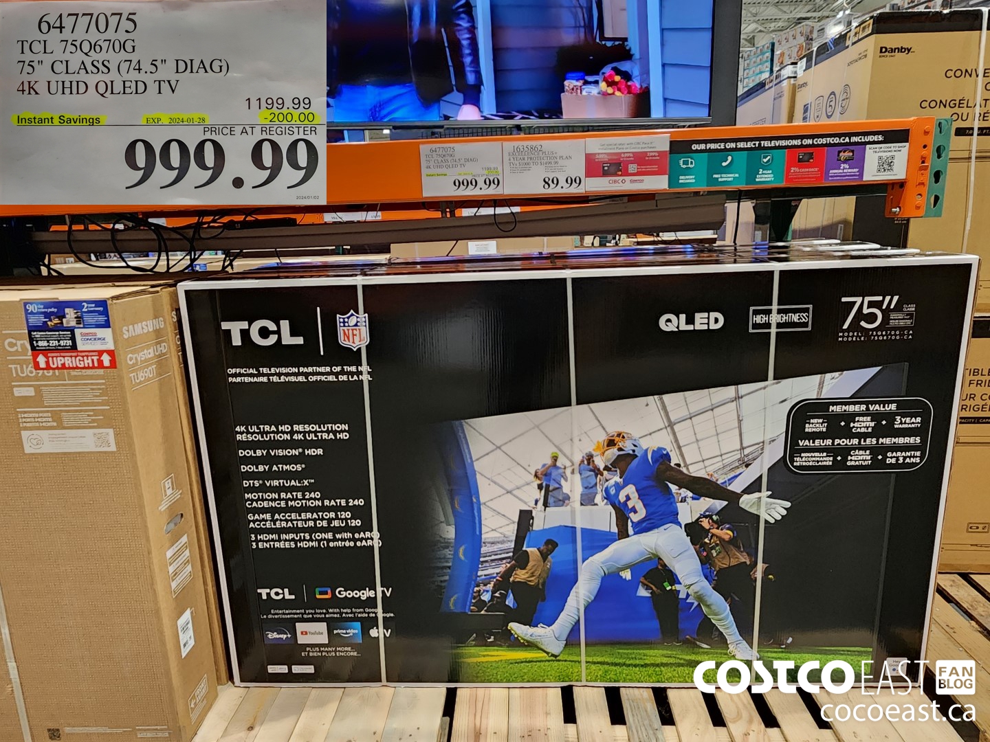 Costco Sales Flyer Sales Jan 2nd 7th 2024 Ontario Atlantic   TCL 75Q670G 75 CLASS 745 DIAG 4K UHD QLED TV 20240102 93748 