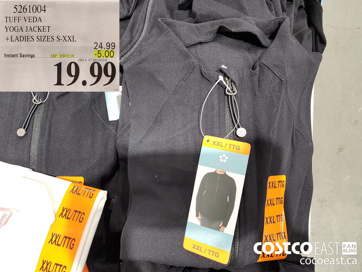 5261004 TUFF VEDA YOGA JACKET +LADIES SIZES S-XXL ($5.00 INSTANT SAVINGS EXPIRES ON 2024-01-28) $19.99