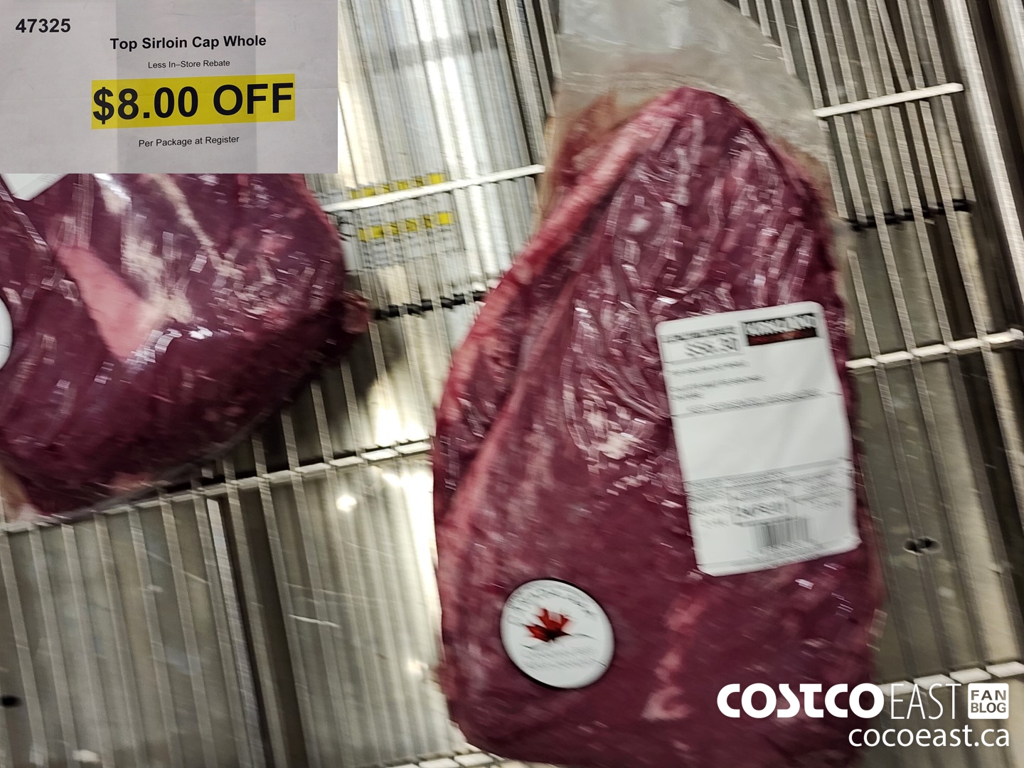 47325 Top Sirloin Cap Whole ($8.00 INSTANT SAVINGS)