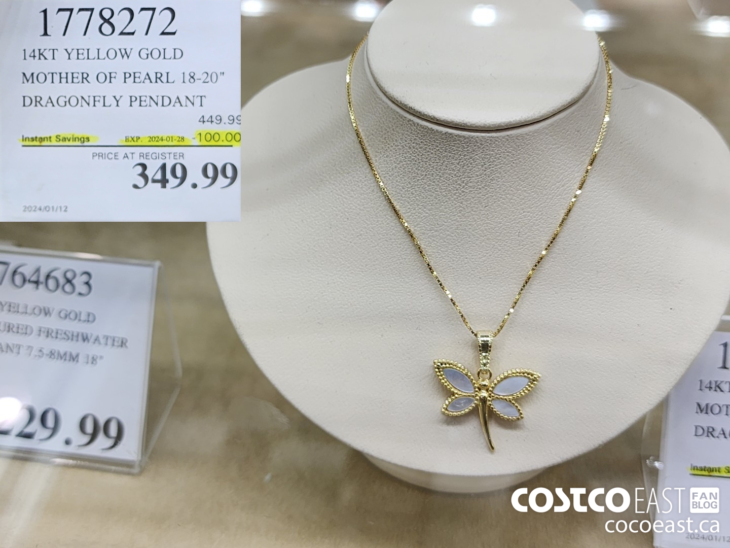 1778272 l4KT YELLOW GOLD MOTHER OF PEARL 18-20