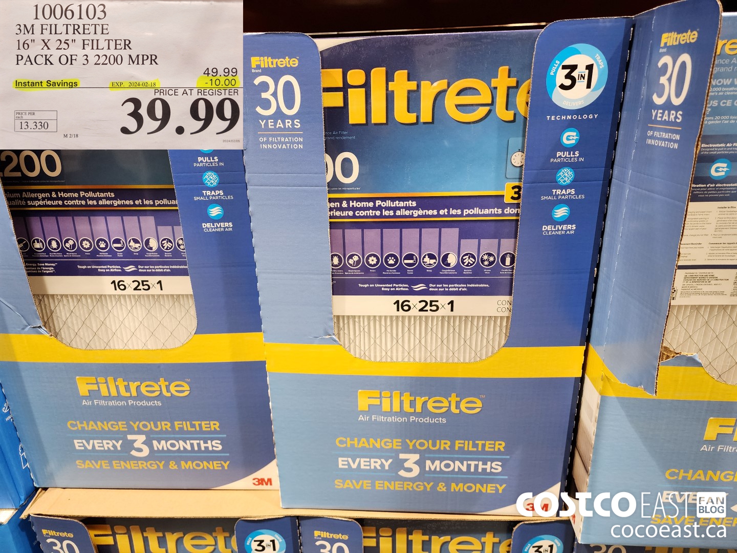1006103 3M FILTRETE 16