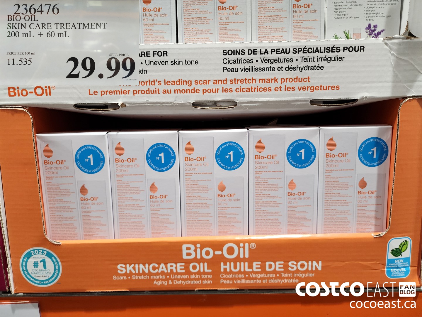 236476 BIO-OIL SKIN CARE TREATMENT 200 mL + 60 mL $29.99