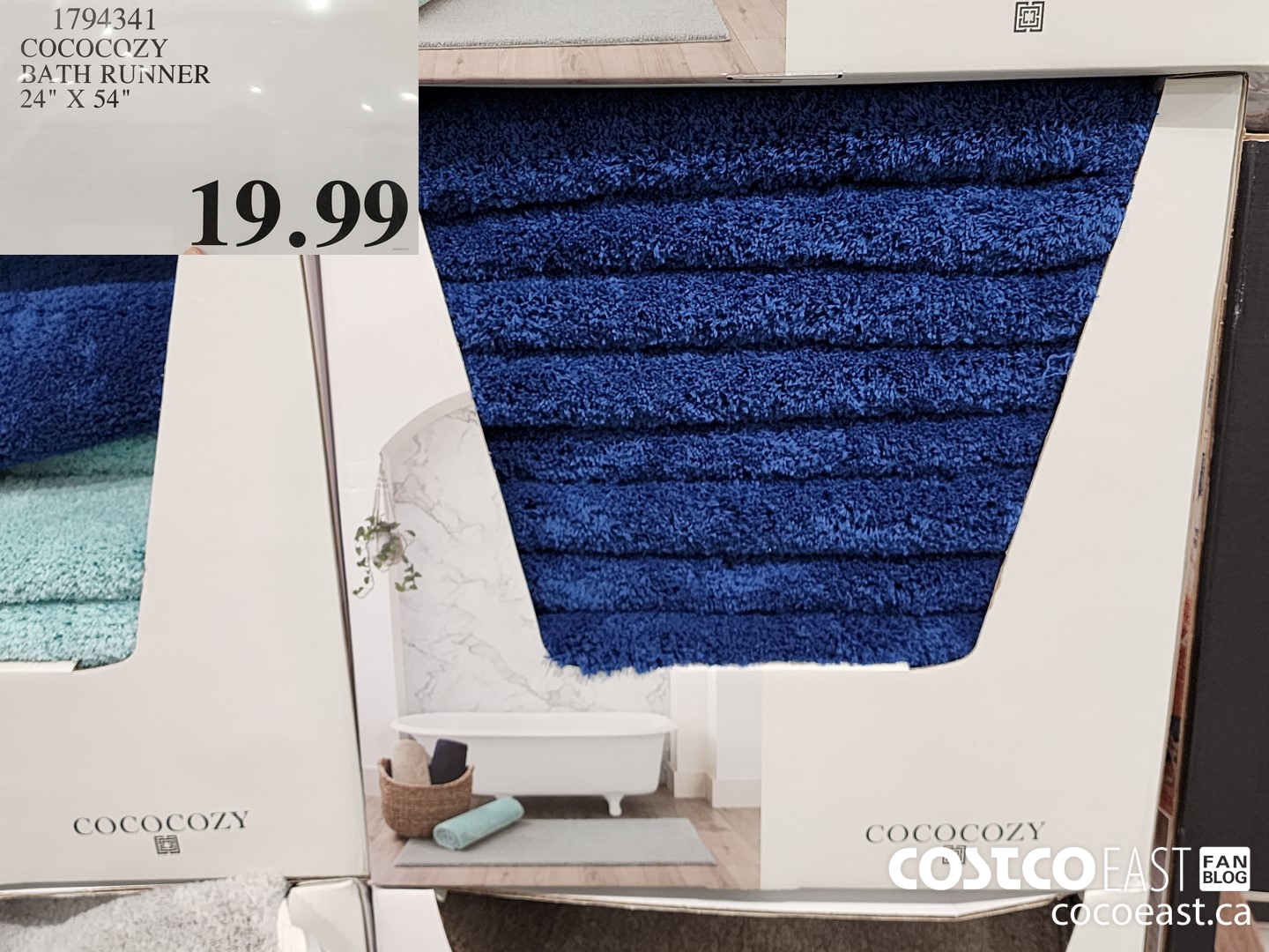 1794341 COCOCOZY BATH RUNNER 24