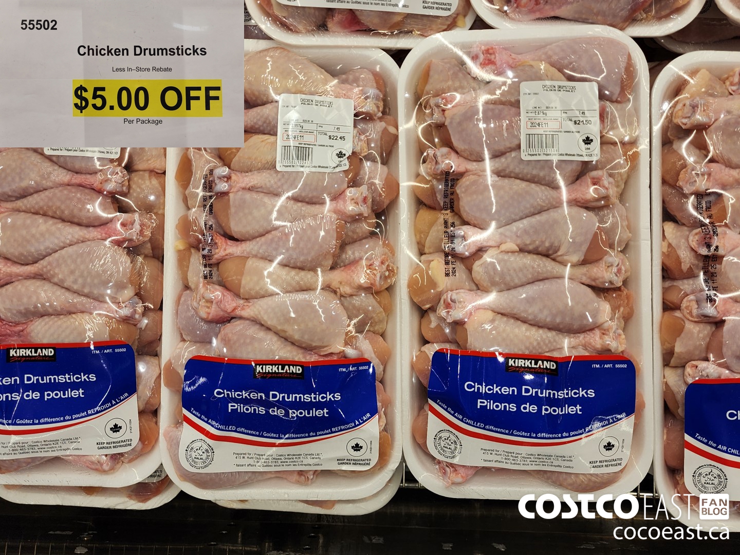 55502 Chicken Drumsticks ($5.00 INSTANT SAVINGS)