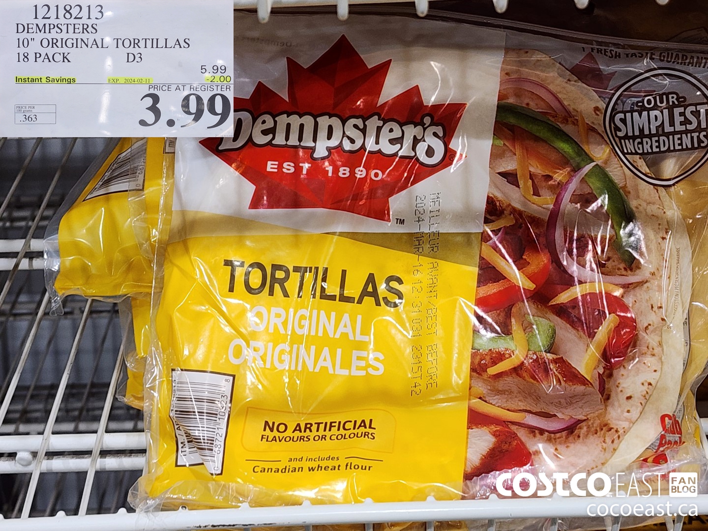 1218213 DEMPSTERS 10