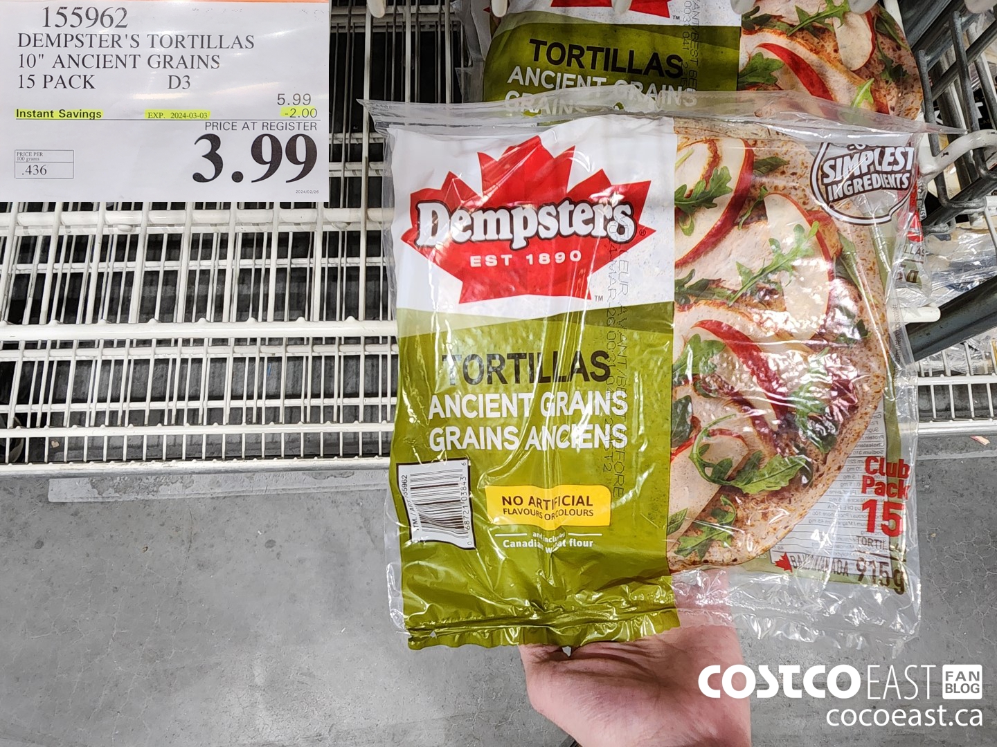 155962 DEMPSTER'S TORTILLAS 10