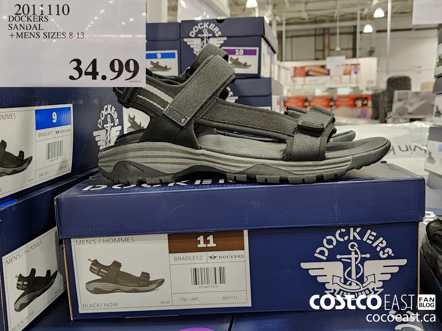 2011110 DOCKERS SANDAL +MENS SIZES 8-13 $34.99