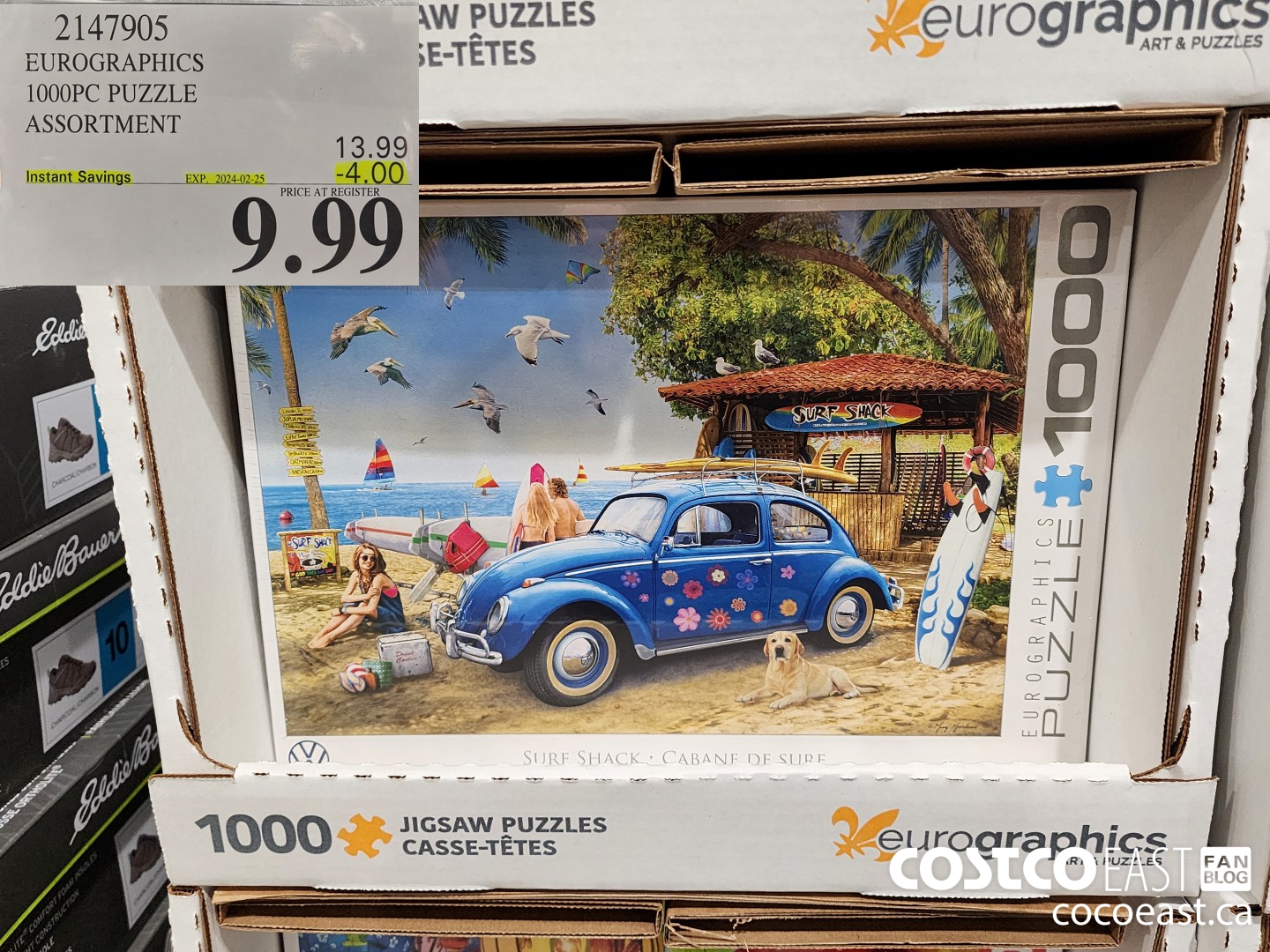 2147905 EUROGRAPHICS 1000PC PUZZLE ASSORTMENT ($4.00 INSTANT SAVINGS EXPIRES ON 2024-02-25) $9.99